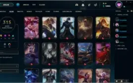 Conta Main Com 10 Míticas 8 Gemas 315 Skins