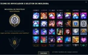 Conta Main Com 10 Míticas 8 Gemas 315 Skins