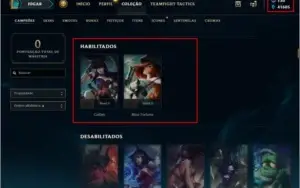 CONTA UNRANKED | NV 30 | 2 CAMP | 41605 ESSÊNCIAS | 130 RP