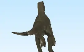 Velociraptor para Impressão 3D - Arquivo em formato GLB