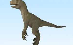 Velociraptor para Impressão 3D - Arquivo em formato GLB