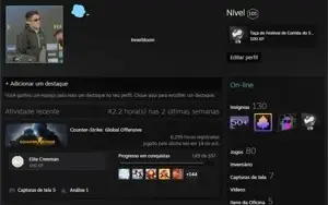 Counter Strike - CONTA CSGO - 14 MEDALHAS - 6.2K HORA JOGO +