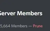 Servidor de discord com 25k de membros