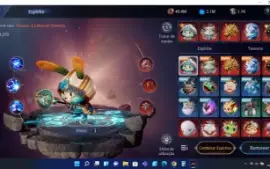 Personagem MIR4 taoísta nível 86 poder 124k e subindo. 