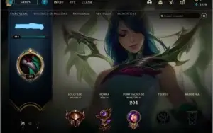 CONTA LOL / LVL 121/ 38 FREE SKINS/ B4 RANKED/ DESAPEGO