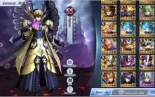 Conta de Saint seiya awakening server europeu E8 GEmini
