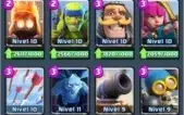 Conta lvl 11 Clash Royale / 8 Lendárias / 4.100+ troféus