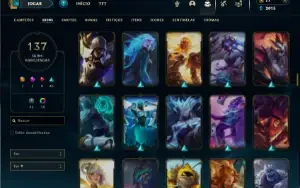 Esmeralda 4 com 150 Champs e 137 Skins