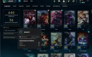 Esmeralda 4 com 150 Champs e 137 Skins