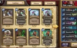 Conta Heartstone Paladino Impar e Ladino Impar