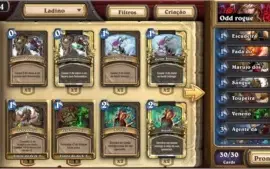 Conta Heartstone Paladino Impar e Ladino Impar
