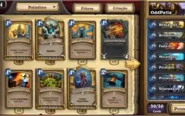Conta Heartstone Paladino Impar e Ladino Impar