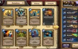 Conta Heartstone Paladino Impar e Ladino Impar