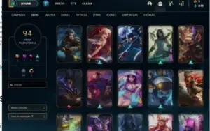 Conta League of Legends ( PLATINA 3)