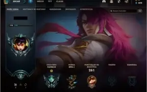 Conta League of Legends ( PLATINA 3)