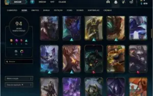 Conta League of Legends ( PLATINA 3)