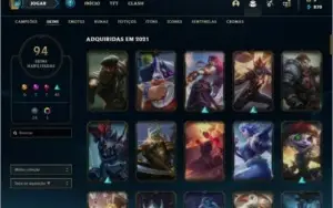 Conta League of Legends ( PLATINA 3)