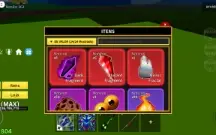Conta Blox Fruit com Dragon e outras frutas. CDK, e God Huma