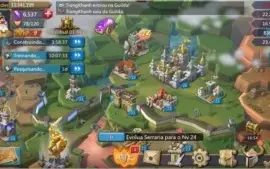 Lords Mobile Lv 51 Barato e com muitos recursos