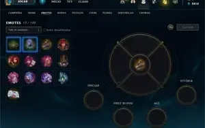 Conta LOL Platina 2