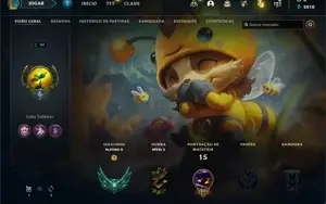 Conta LOL Platina 2