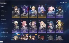 Conta star rail ar 35 seele + garantido