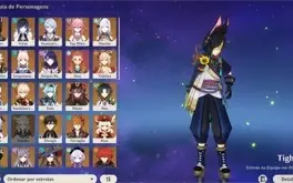 VENDO CONTA GENSHIN IMPACT TODOS OS PERSONAGENS MENOS ALBEDO
