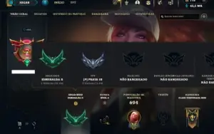 Esmeralda 2 com TODOS os champs e 264 Skins ( MID / TOP )