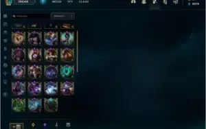 Conta D1 sem md10 feita, 135 champs 49 skins