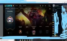 Conta de league of legends LOL
