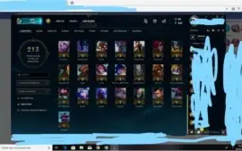 Conta de league of legends LOL
