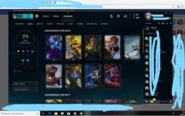Conta de league of legends LOL