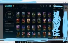 Conta de league of legends LOL