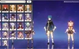 AR 45 Hutao / Klee / Jean C1/ Diluc C1 e inazuma intocada!