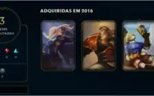 Conta league of legends lvl 31 com 8 partidas na md10