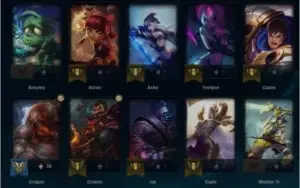 Conta league of legends lvl 31 com 8 partidas na md10
