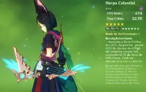 AR55 - Shogun Raiden, Cyno+BIS, Tighnari, Venti, Andarilho
