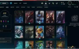 Conta Ouro 1, Com 91 campeões e 49 skins