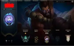 CONTA LOL PLAT / LVL 270 / 200SKINS / FALTANDO 22 CHAMPS