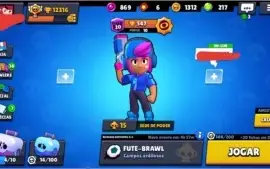 Conta brawn stars 12.3 k troféus, 12 skins