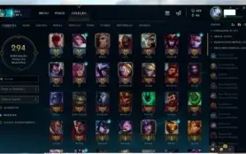 Conta Lv 57 Ouro IV diversas skins
