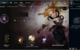 Conta Unranked LVL 22