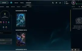 Conta Unranked LVL 22