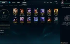 Conta Unranked LVL 22