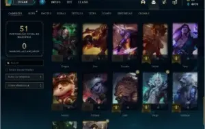 Conta lol Diamante 4 mmr d2