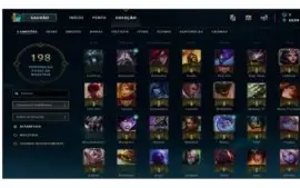 Conta Gold V, LV 60, 72 heróis  30 Skins