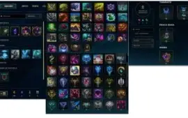 Conta Gold V, LV 60, 72 heróis  30 Skins