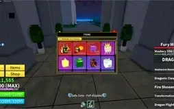 Blox Fruit - Dragon User LVL max