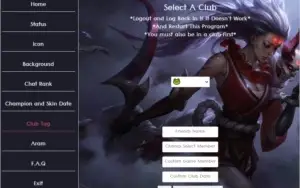 [LoL] Client Hack - Mude status, elo, etc.