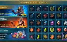 Conta Mid game Level 69 com 1,2Milhões de poder - 225 Dias
